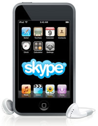 Skype iPod Touch Microfono
